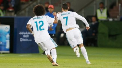   Cristiano Ronaldo ejecutó un tremendo tiro libre para la victoria de Real Madrid en el Mundial de Clubes 
