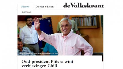   Las portadas del mundo tras el triunfo de Sebastián Piñera 