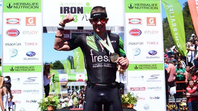 Campeón del Ironman de Pucón: Puede que sea una de las carreras más difíciles que he realizado