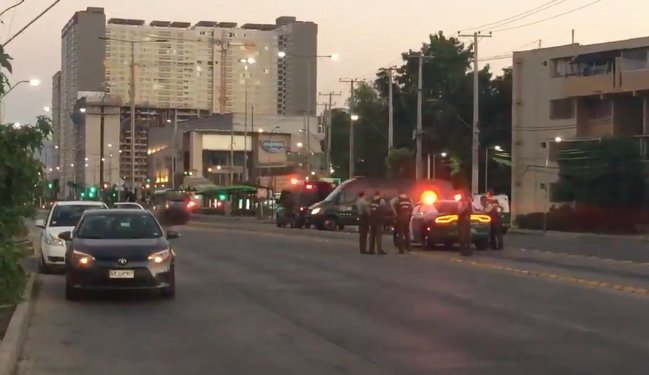 Artefacto explosivo en bus del Transantiago movilizó a Carabineros