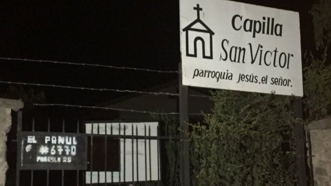 Delincuentes robaron diversos objetos religiosos desde capilla en La Florida