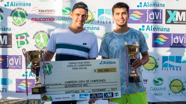 Juan Carlos Sáez se quedó con la Copa de Campeones del tenis nacional