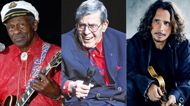 De Chuck Berry a Jerry Lewis, las estrellas que se apagaron en 2017