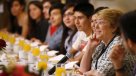 Presidenta Bachelet desayunó en La Moneda con los mejores puntajes PSU