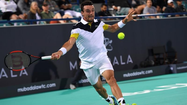 Roberto Bautista jugará la final de Abu Dhabi ante Kevin Anderson