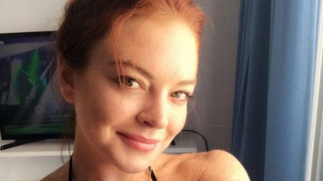 Lindsay Lohan fue mordida por una serpiente y lo publicó en redes sociales