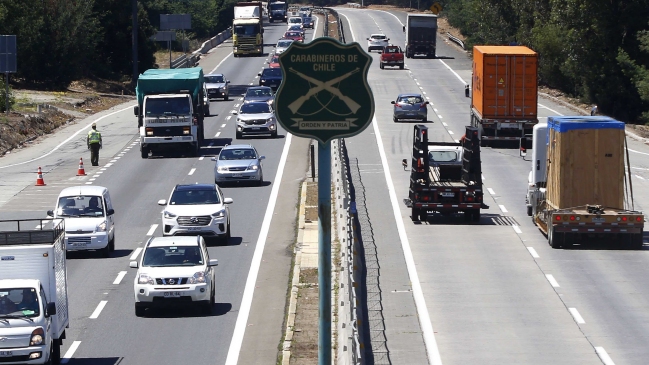 Balance de Carabineros: Tres fallecidos por accidentes de tránsito