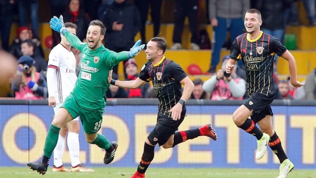 Benevento logró ante Chievo Verona el primer triunfo de su historia en la Serie A