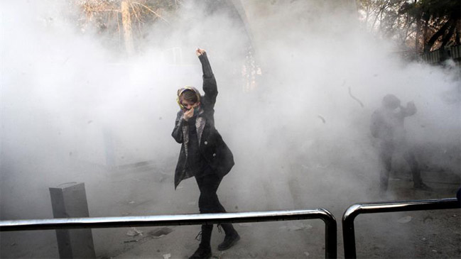 Crisis en Irán: Subió a 10 la cifra de muertos en protestas contra el gobierno de Rohaní
