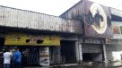 Cuatro locales comerciales afectados por incendio en centro de Concepción