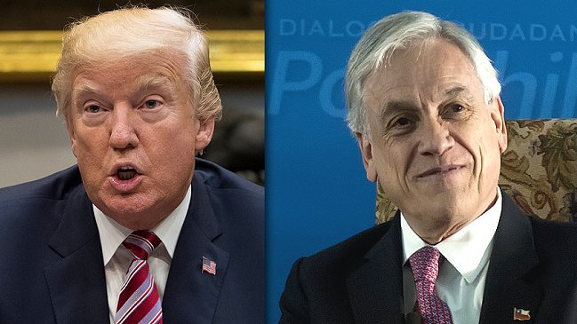 Donald Trump invitó a Piñera a la Casa Blanca