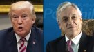 Donald Trump invitó a Piñera a la Casa Blanca