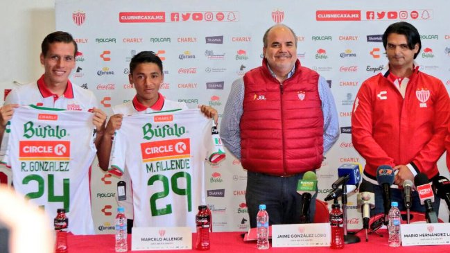 Marcelo Allende en su presentación en Necaxa: Es algo maravilloso compartir con Matías Fernández