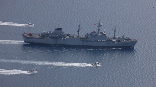 Armada argentina rescató a marino uruguayo que volvía de la Antártida con apendicitis