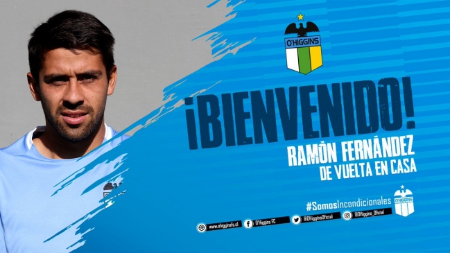 O'Higgins anunció el retorno de Ramón Fernández