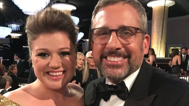 Steve Carell conoció a Kelly Clarkson 13 años después de 