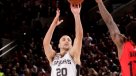 Emanuel Ginóbili hizo historia y se unió a los legendarios Jordan y Abdul-Jabbar