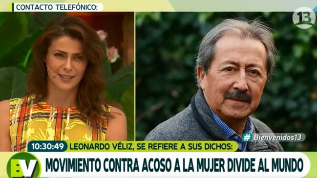 Leonardo Véliz explicó dichos machistas en 