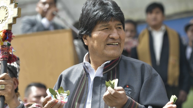 Evo Morales defendió propiedades nutritivas y medicinales de la hoja de coca