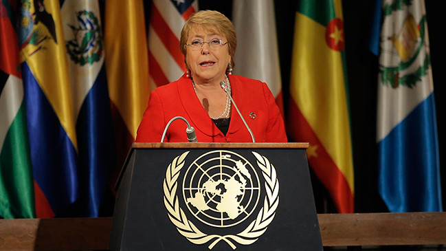 UDI y nuevo cargo de Bachelet: Ojalá que la OMS le haya 