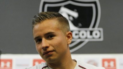 Benjamín Berrios protagonizó la conferencia de prensa de Colo Colo en el Monumental