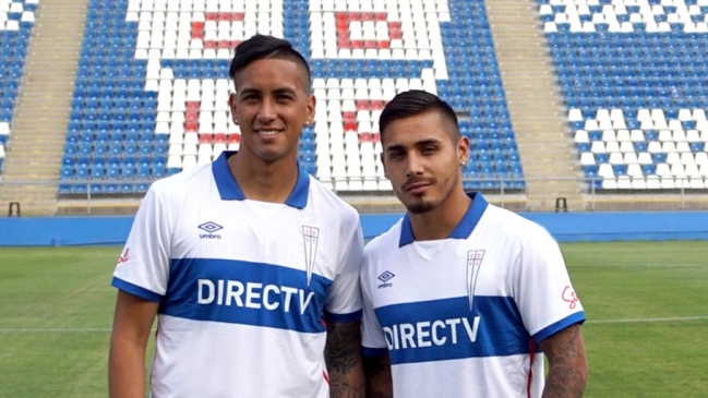 Marcos Bolados y Andrés Vilches fueron oficializados como refuerzos de la UC