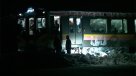 Nieve obliga a pasajeros de un tren a pasar la noche sobre este