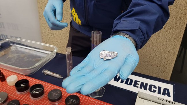 Chillán: PDI incautó 38 mil dosis de LSD y detuvo a cuatro personas