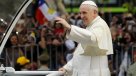 El recorrido de Francisco por las calles de Santiago en el papamóvil