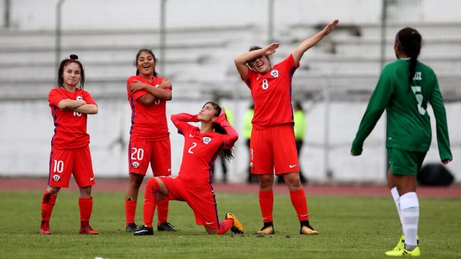 Chile aplastó a Bolivia y se encarriló en el Sudamericano Femenino sub 20