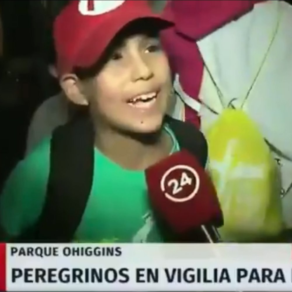 La exagerada reacción de un niño que quería ver al papa Francisco y se volvió viral