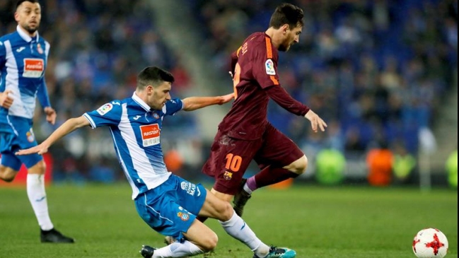 Espanyol sorprendió a Barcelona y tomó ventaja en cuartos de final de Copa del Rey