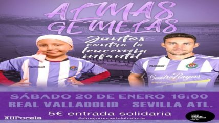 Valladolid de España donará recaudación a niños con leucemia