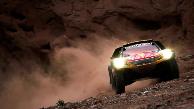 Peterhansel está descontento por ser segundo en el Dakar