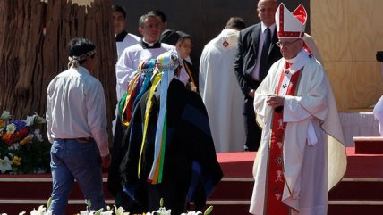   Aucan Huilcamán y palabras del papa en Temuco: Fue un discurso tibio, ambiguo e impreciso 