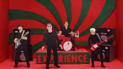   U2 presentó clip animado para su más reciente sencillo 