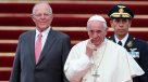 Frente a PPK y su gabinete, el papa Francisco denunció \