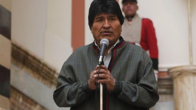 Evo Morales criticó el 