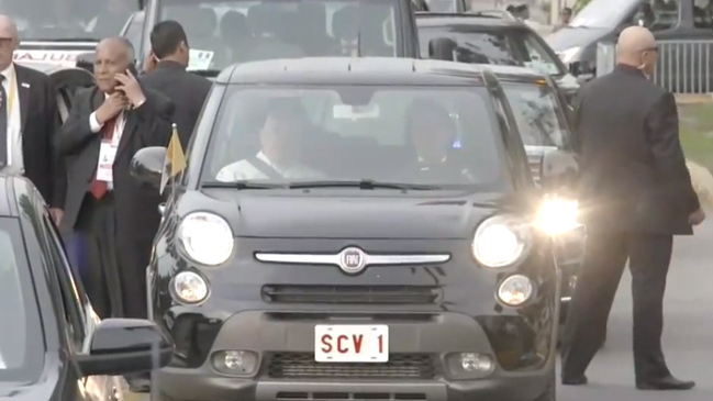 Perú: Incidente de seguridad retrasó salida del papa de misa rumbo al aeropuerto