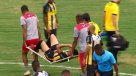 ¡Insólito! Camilla que llevaba a un jugador lesionado se rompió en el campeonato carioca