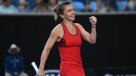 Simona Halep se instaló en cuartos de final del Abierto de Australia tras vencer a Naomi Osaka