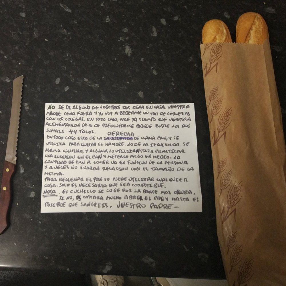 Padre se burló de la inteligencia de sus hijos para cenar y los hizo famosos