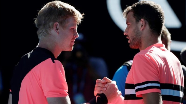El británico Kyle Edmund sacó del Abierto de Australia al 