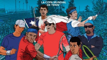   El afiche oficial del duelo entre Chile y Ecuador por la Copa Davis 
