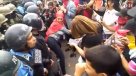 Una manifestación al ritmo del reggeaton
