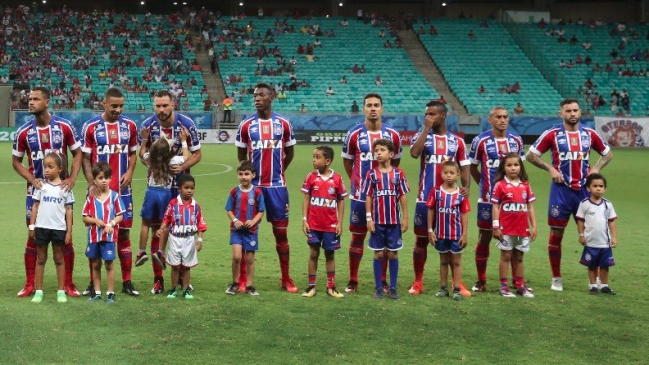 Eugenio Mena fue titular en la victoria de Bahía sobre Jucuipense en el Campeonato Baiano