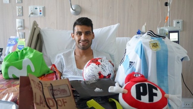 Jonathan Zacaría fue operado con éxito del corte de ligamento de la rodilla izquierda