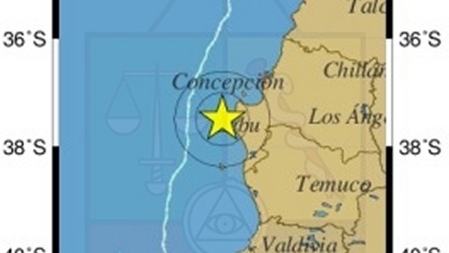 Sismo de menor intensidad afectó a la Región del Biobío