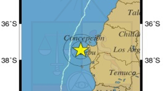 Nuevo sismo de menor intensidad afectó a la Región del Biobío