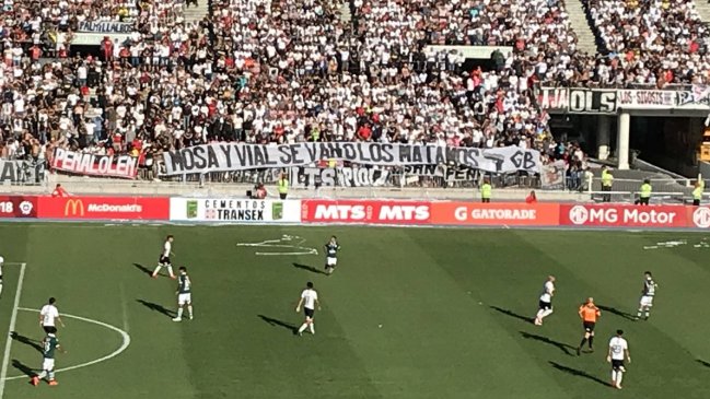 Colo Colo tomará acciones legales ante amenazas de muerte contra Mosa y Vial